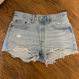 501 Levi Original Jean Shorts